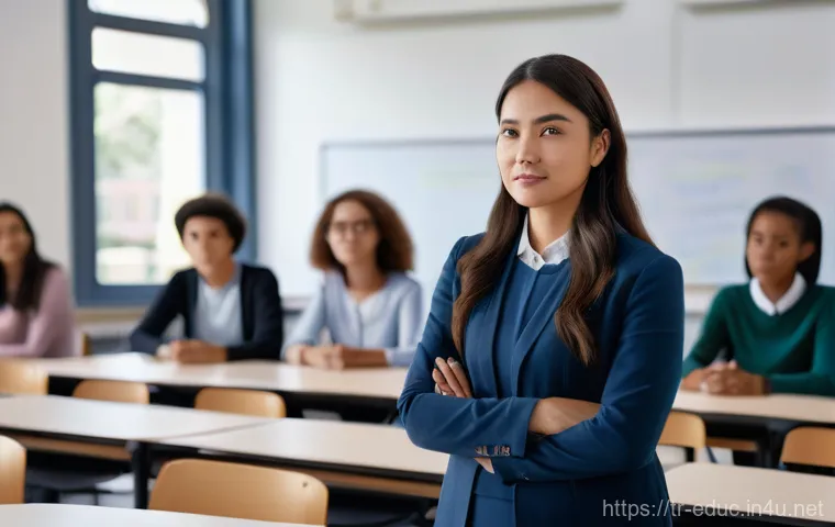 AI와 교육 혁신 - **Prompt 1: Personalized AI Learning Journey**
    "A vibrant and inclusive classroom scene where a ...