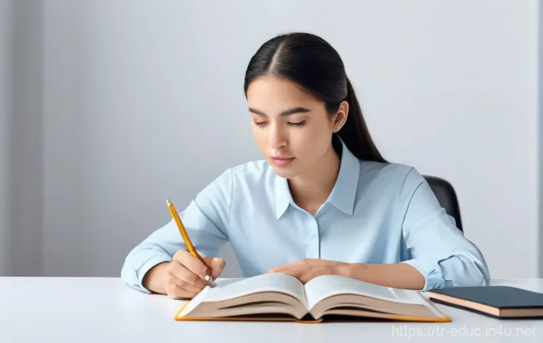 인지심리학과 학습 - **A cheerful teenager engaged in gamified learning:**
    "A bright, dynamic illustration featuring ...